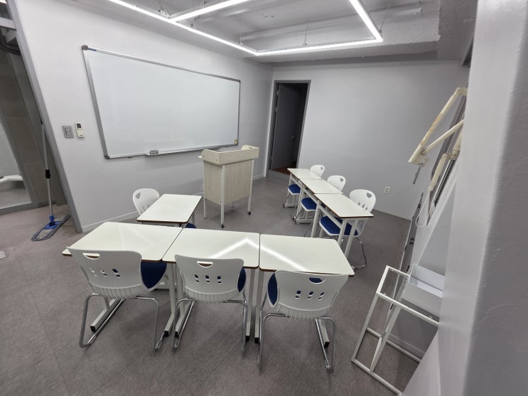 의정부동 학원 정기청소 강의실 휴게공간 실제 현장사진 4